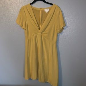 Yellow dress